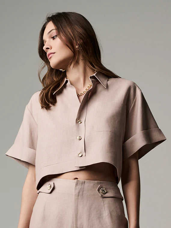 Hevron - Ellison Top - Mauve