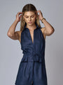 Hevron - Sloan Vest - Indigo