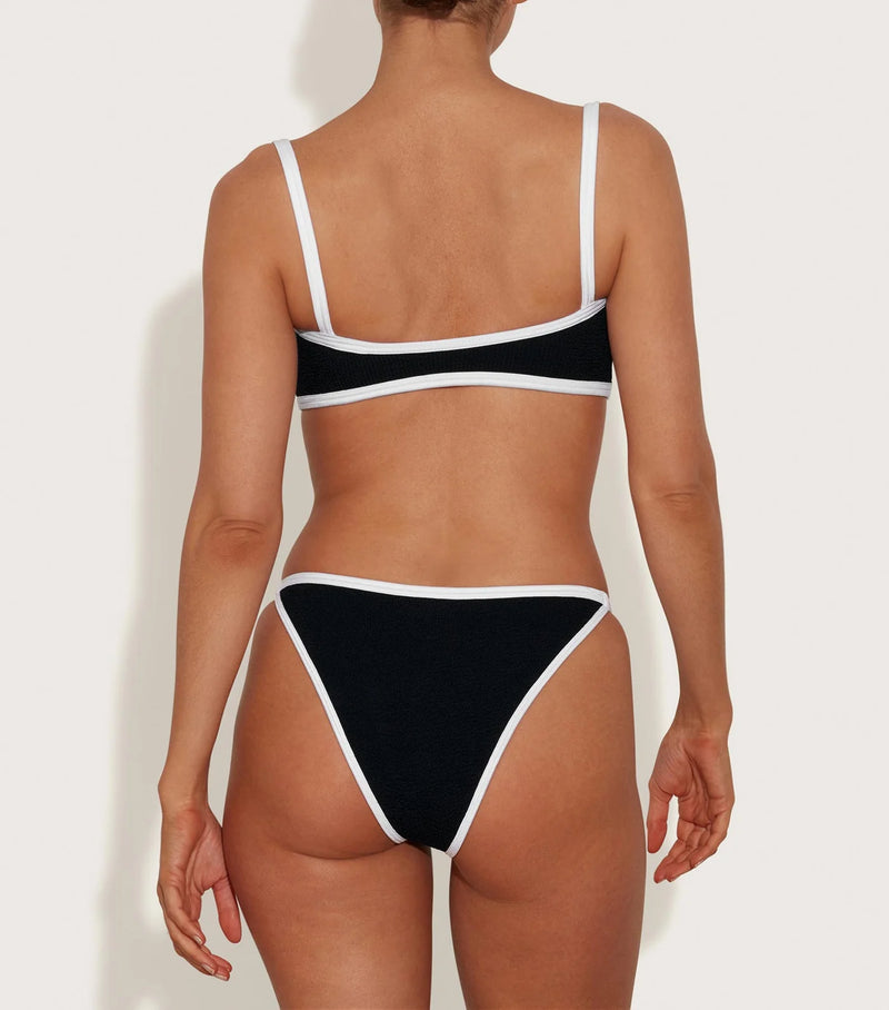 Hunza G - Tyler Bikini - Black/White