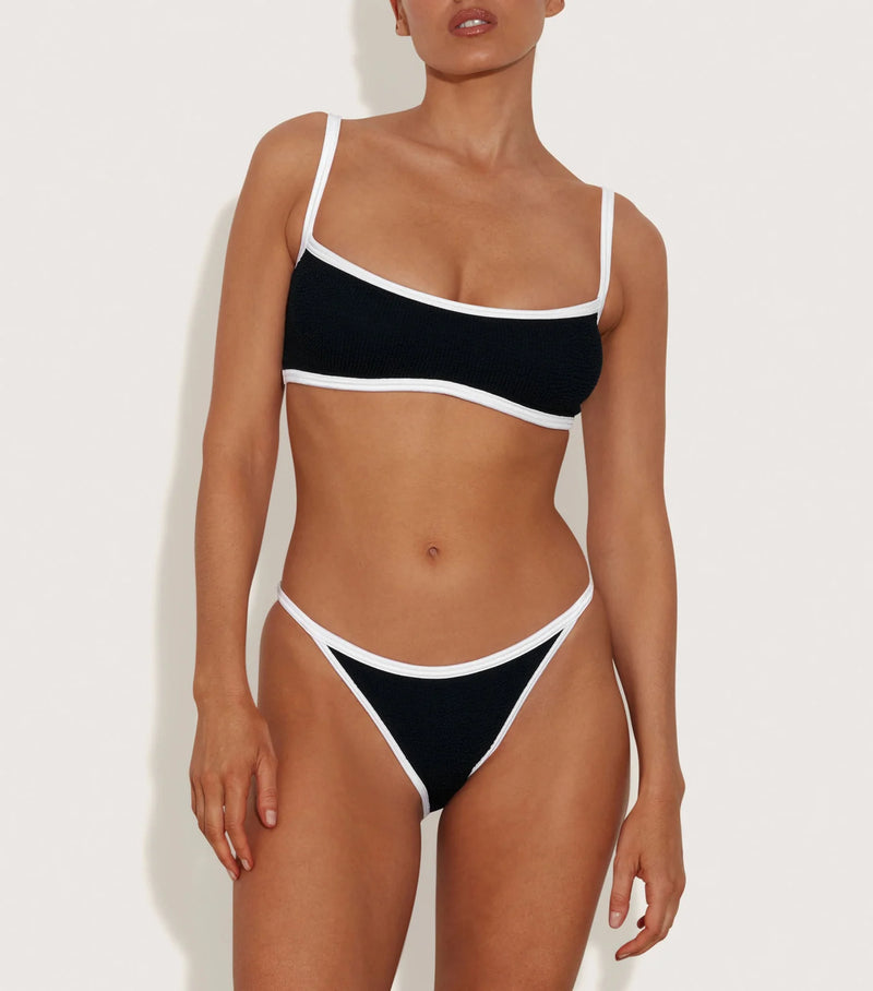 Hunza G - Tyler Bikini - Black/White