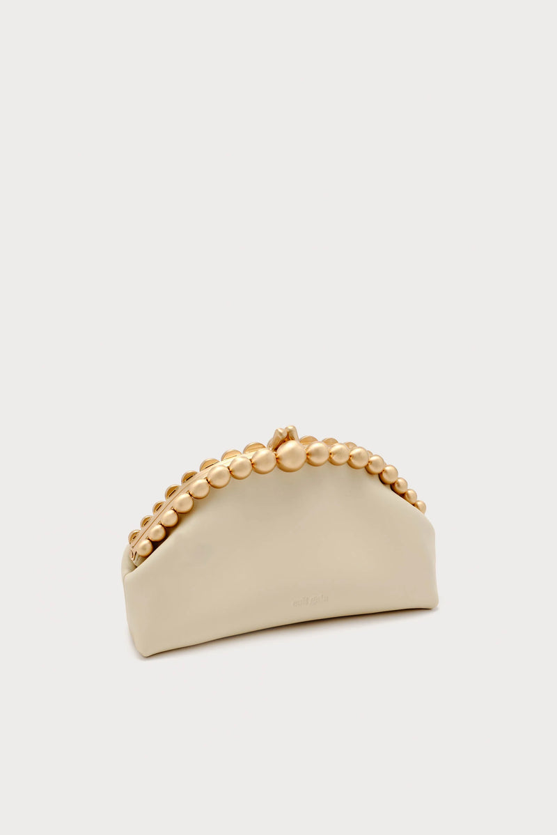 Cult Gaia - Una Clutch - Off White