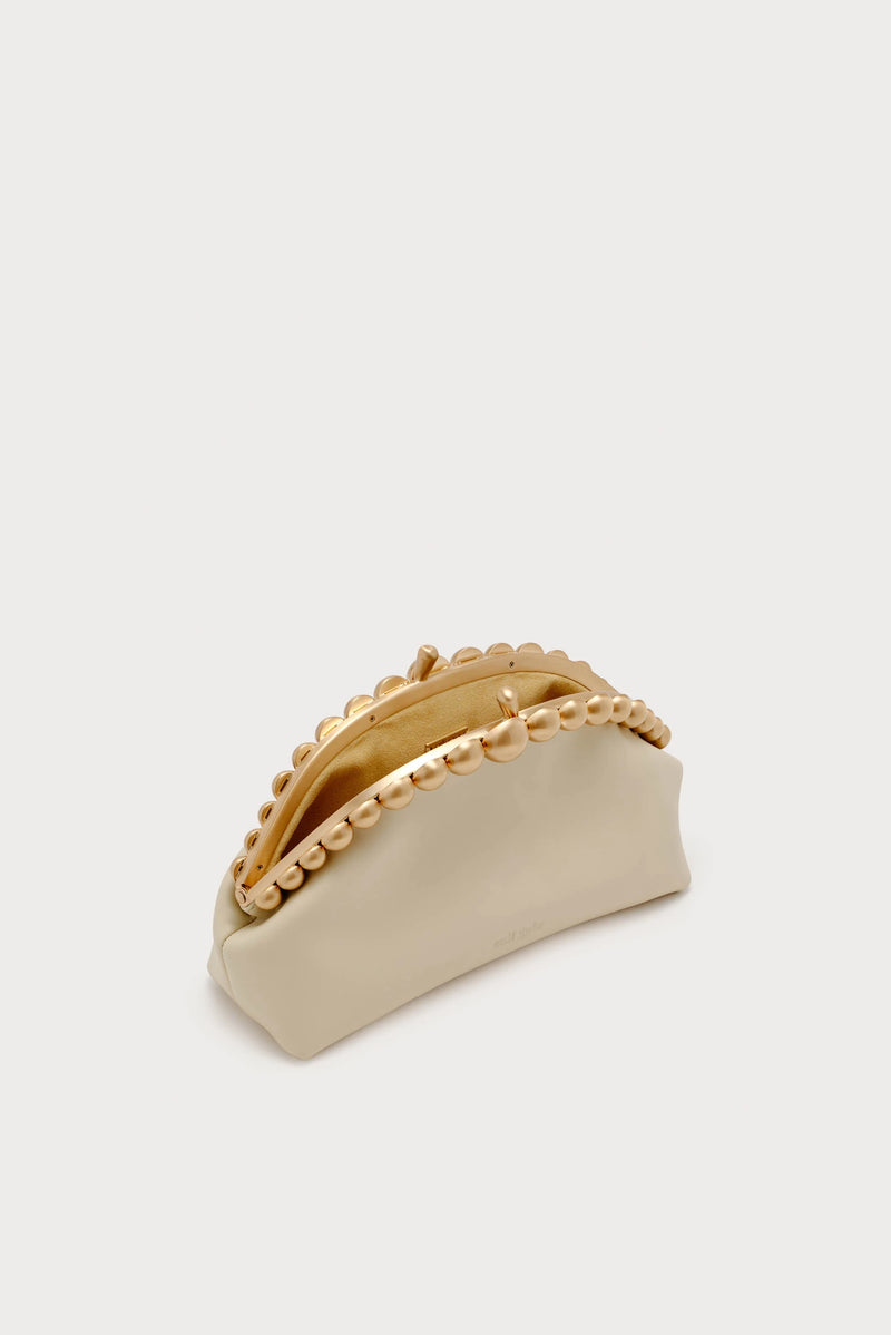 Cult Gaia - Una Clutch - Off White