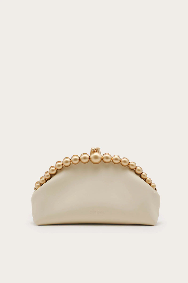 Cult Gaia - Una Clutch - Off White