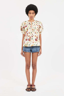 Ulla Johnson - Loli Top - White Iris