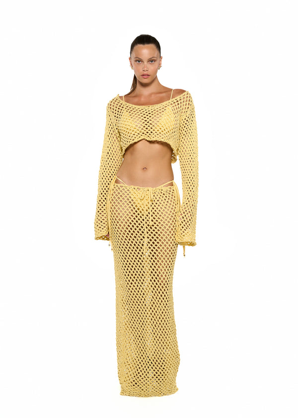 Bananhot - Magen Skirt - Daisy Yellow
