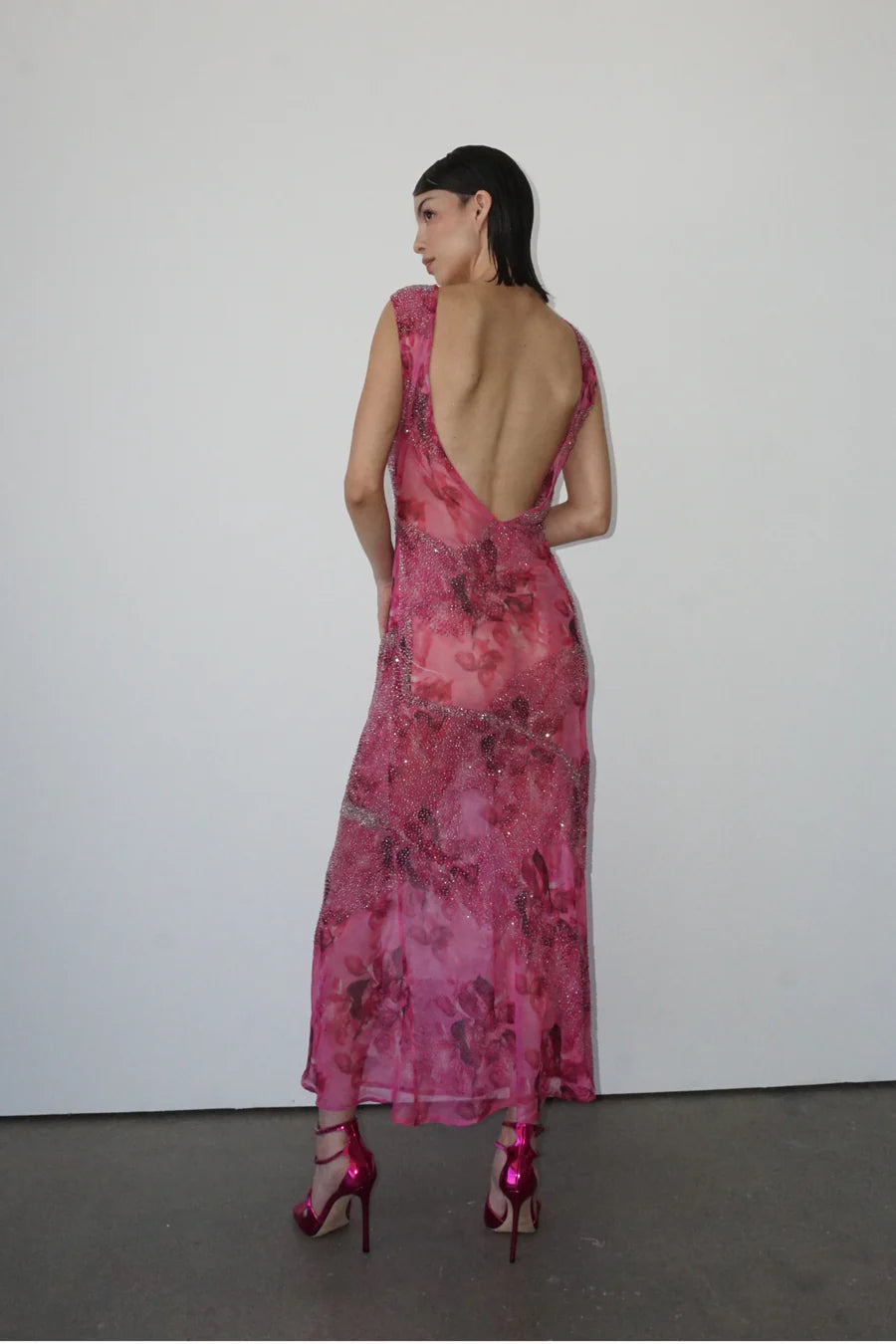 Oceanus - Bea Hand Beaded Dress