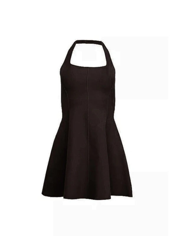 Fleur Du Mal - Sofia Flared Dress - Black Fleur Du Mal - Sofia Flared Dress - Black