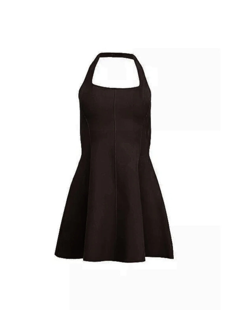 Fleur Du Mal - Sofia Flared Dress - Black Fleur Du Mal - Sofia Flared Dress - Black