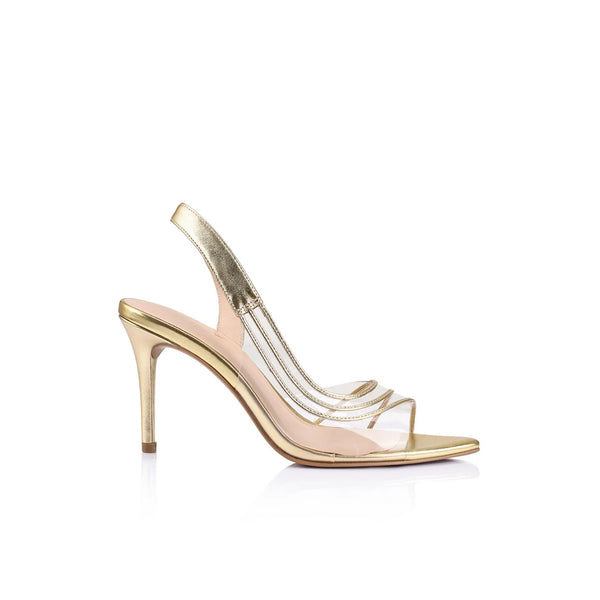 Lana Wilkinson - Melinda Heel - Vinylite & Gold Metallic