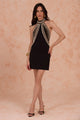 PatBO - Tina Knit Short Dress - Black