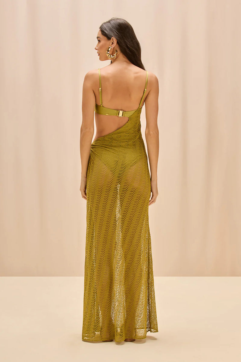 Patbo WAVE MESH CUT OUT Beach DRESS Patbo WAVE MESH CUT OUT Beach DRESS