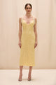 Patbo - Iara Crochet Flowers Midi - Yellow