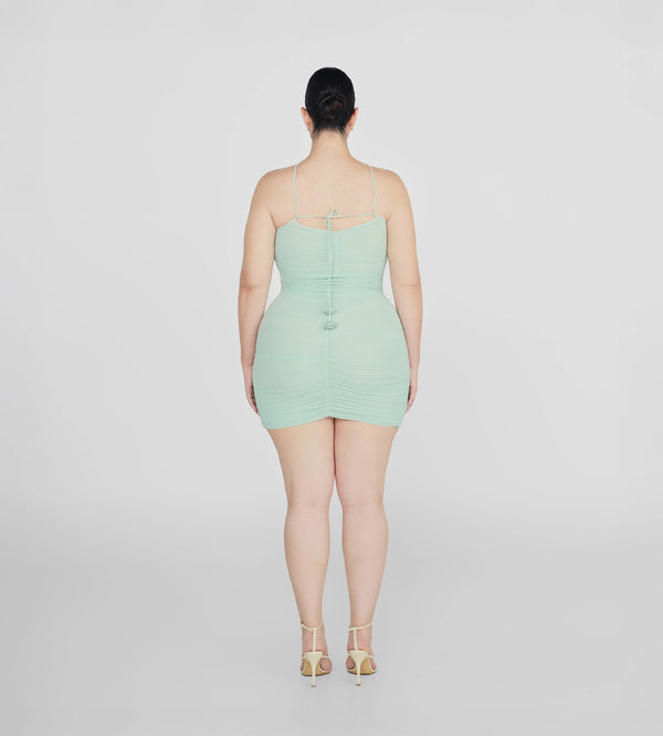 Maygel Coronel - Coari Mini Dress - Salvia