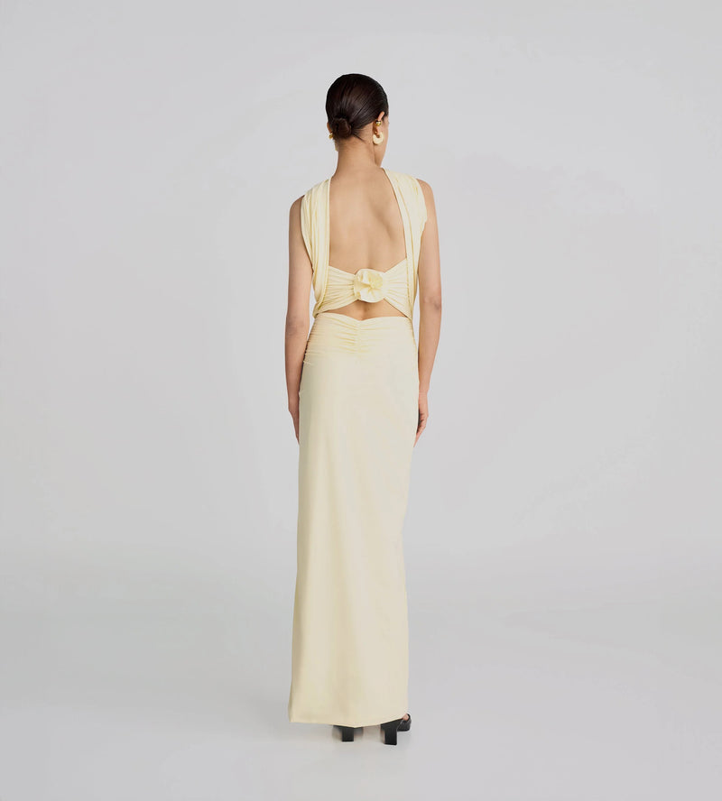 Maygel Coronel - Mulett Dress - Vanilla