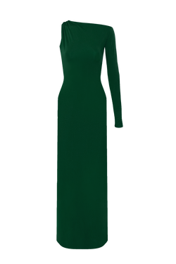 Maygel Coronel - Negrete Dress - Emerald Green