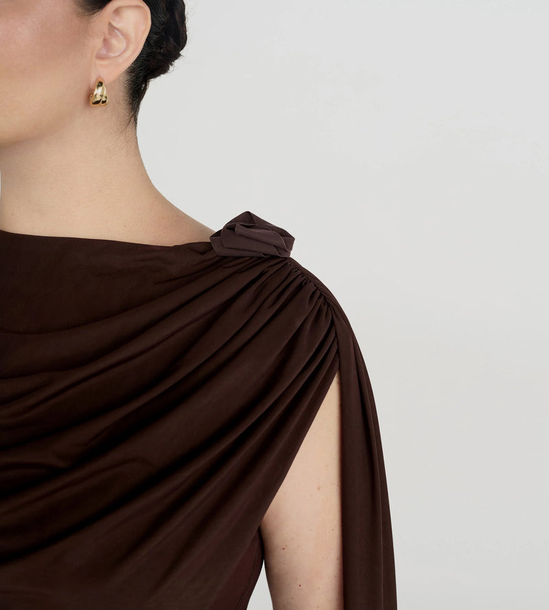 Maygel Coronel - Batista Dress - Basalto