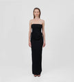 Maygel Coronel - Gorgonia Long Dress - Basalto