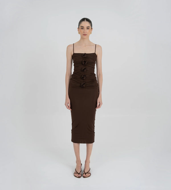 Maygel Coronel - Susurro Midi Dress