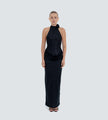 Maygel Coronel - Farol Long Dress - Basalto