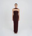 Maygel Coronel - Catedral Long Dress - Vino