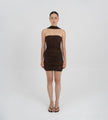 Maygel Coronel - Gaita Mini Dress - Wood