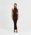 Maygel Coronel - Axis Dress - Wood