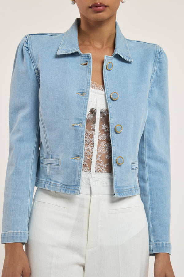 LOMBARDI DENIM BLAZER