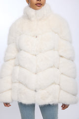 LOUISA FAUX FUR JACKET