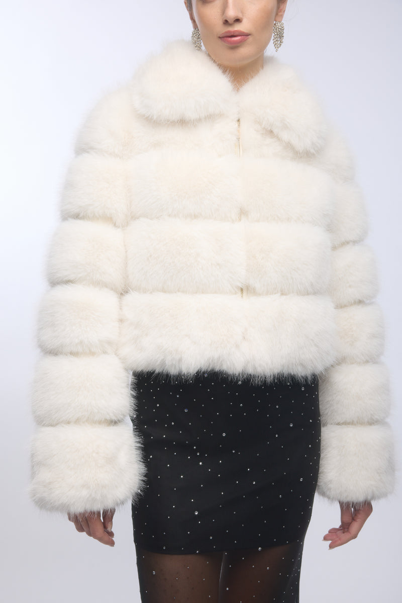 MADISON FAUX FUR JACKET
