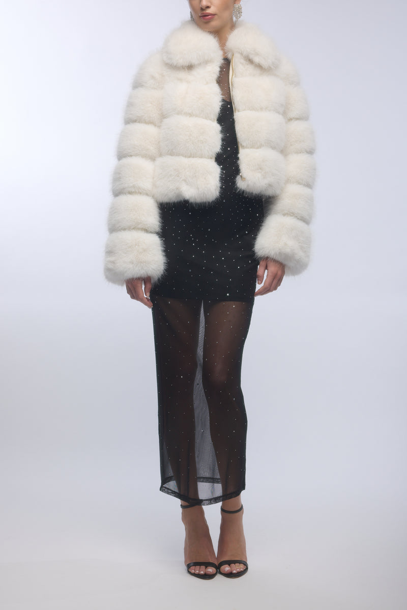 MADISON FAUX FUR JACKET