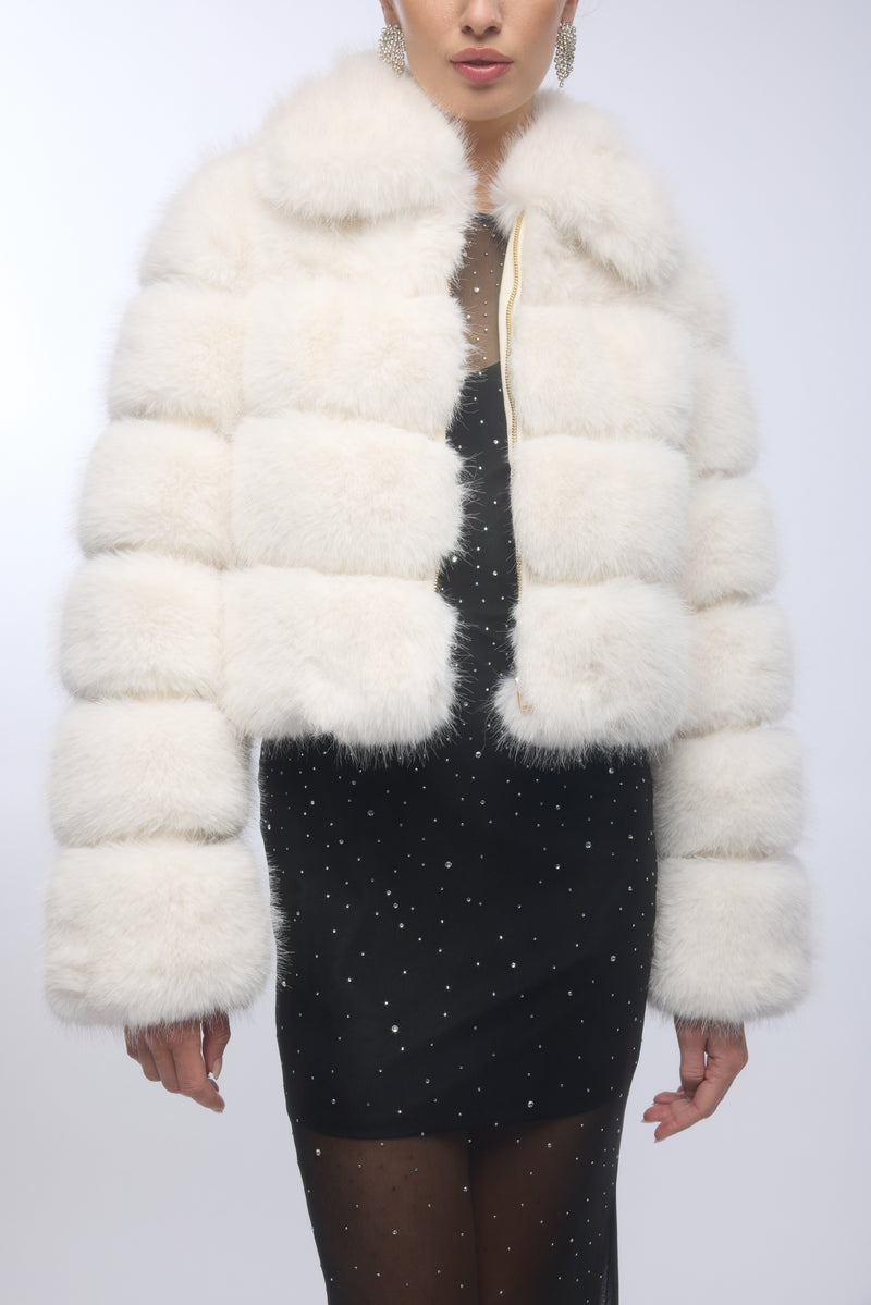 MADISON FAUX FUR JACKET