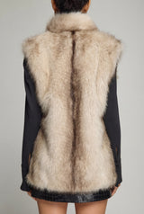 HELENA FAUX FUR VEST