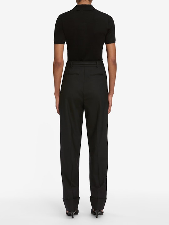 Frame - The Smart Polo - Black