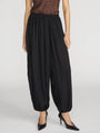 Frame - The Silk Balloon Pant - Black