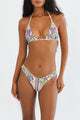 Oceanus - Talia Hand Embroidered Bikini Bottom - Multi