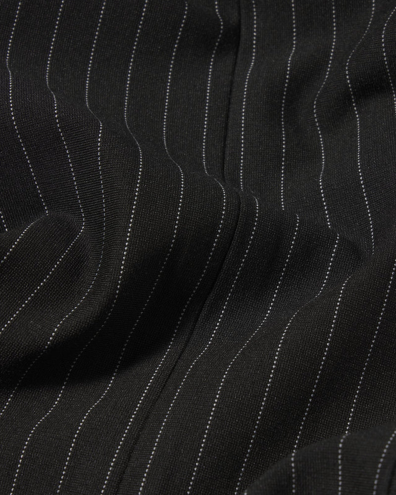 Frame - The Sleek Trouser - Black Pinstripe