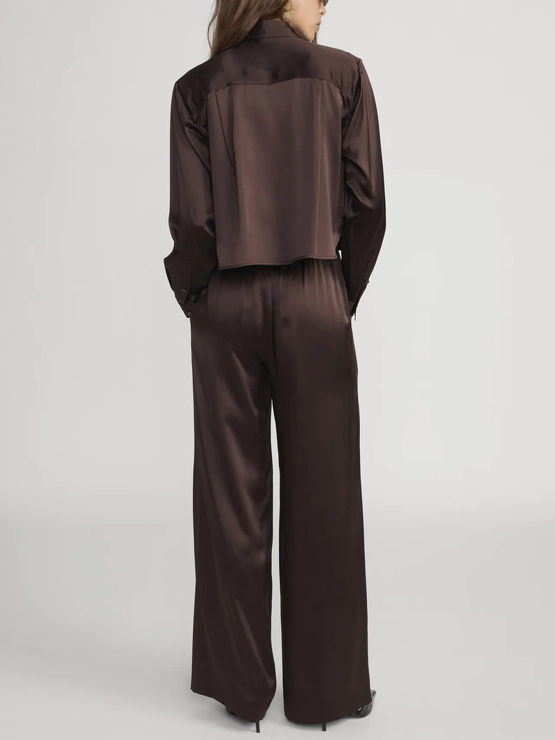 Frame - The Silk Charles Shirt - Americano