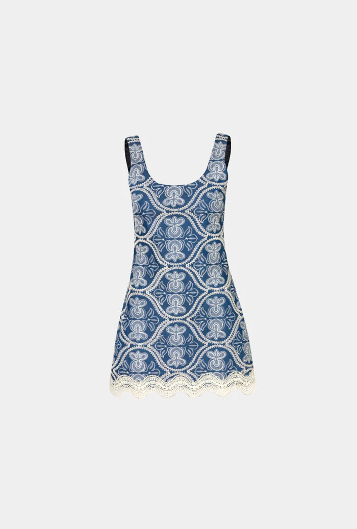 Waimari - Willow Mini Dress - Denim