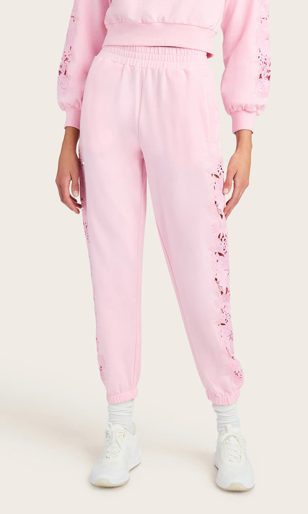 Generation love - Winnie Lace Combo Jogger - Petal Pink