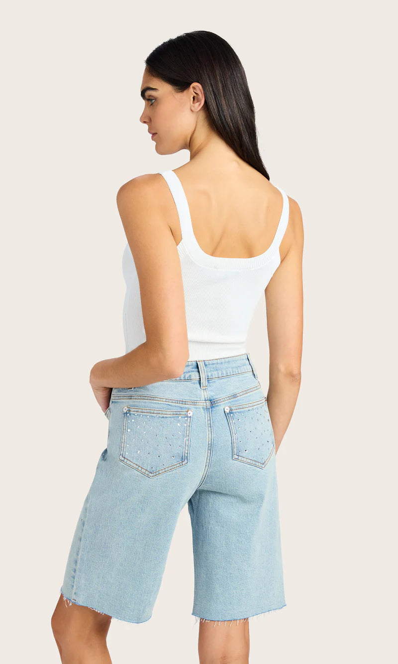 Generation love - Xenia Rib Sweater - White