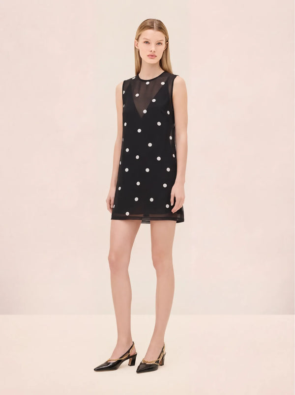 alexis black and white dress Alexis Gown – Silk Fairies main image 1