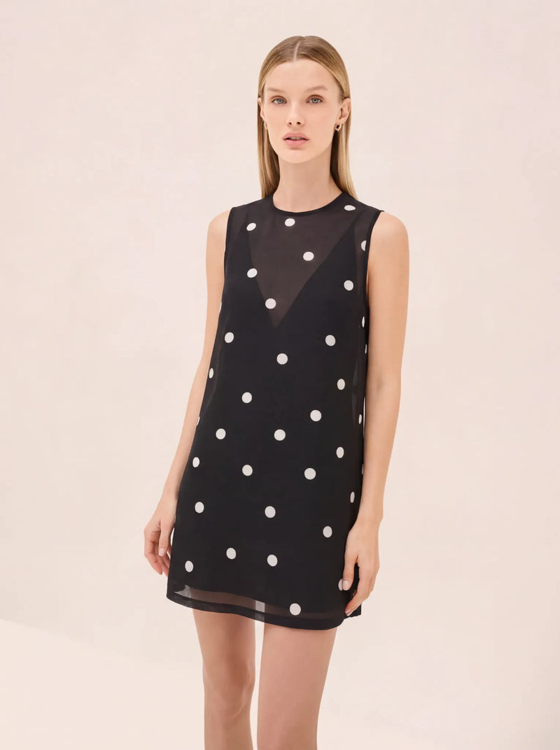 alexis black and white dress - Zilez size:S/M 510 tall CD CD961W - Off Color:Red Berry