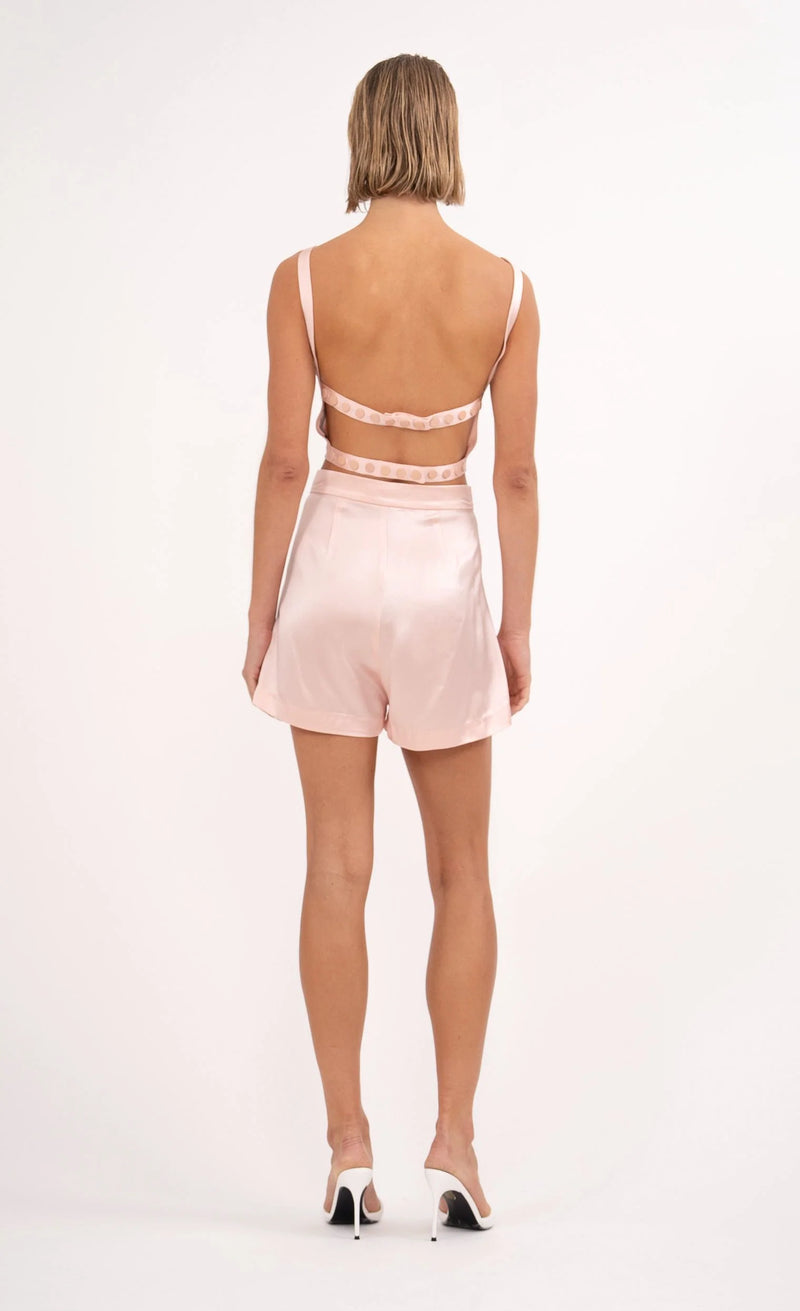 Nonchalant - Dakota Crop - Pastel Pink