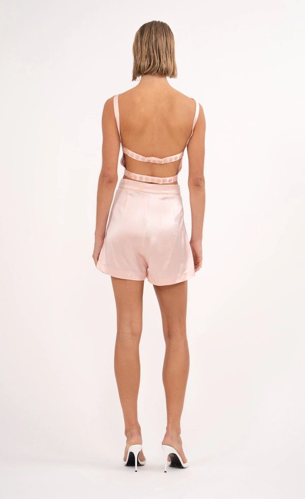 Nonchalant - Coralie Short - Pastel Pink