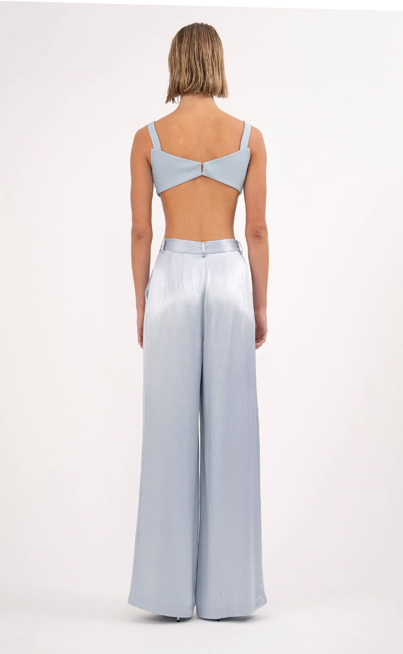Nonchalant - Esme Pant - Sky Blue