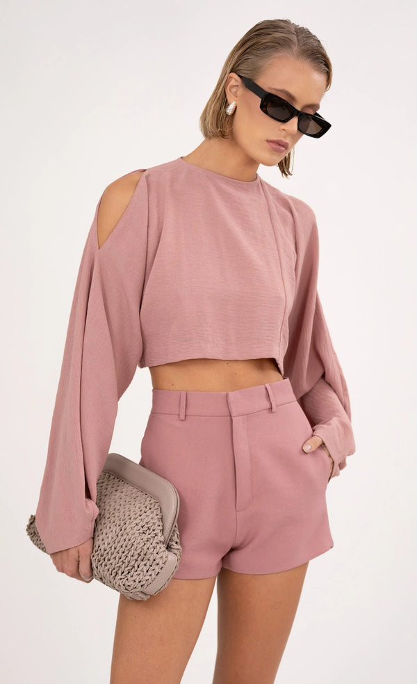 Nonchalant - Juliette Crop - Mauve