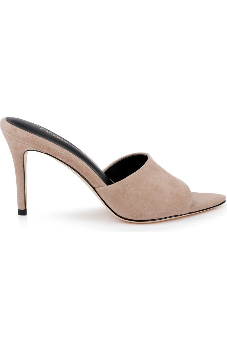 L’agence - Lolita Heel Sandal - Cappuccino Suede