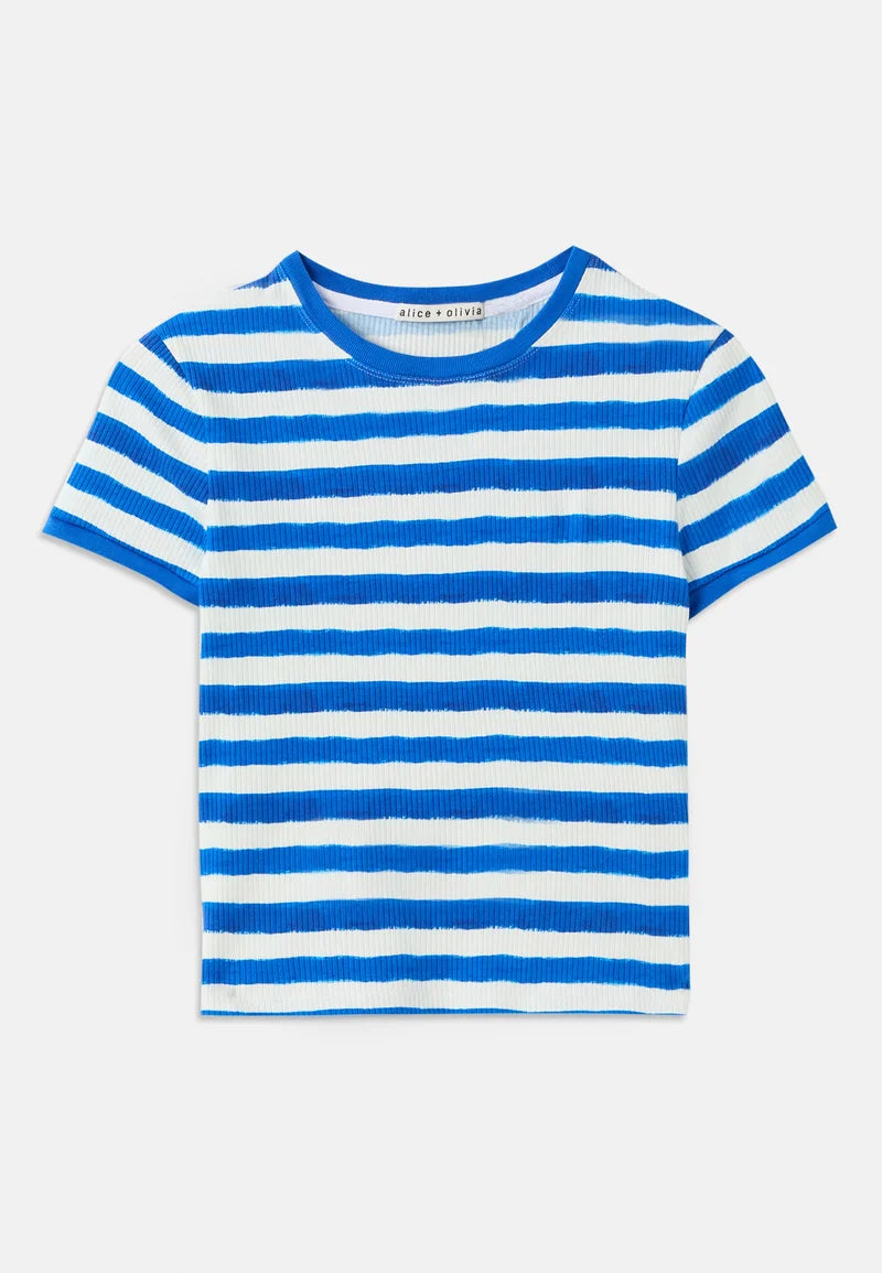 Alice + Olivia - Tess Tee - Blue