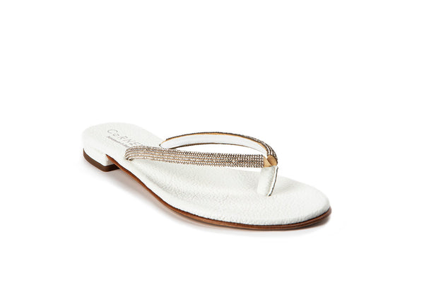 Cornetti - Pogliano Sandal - White