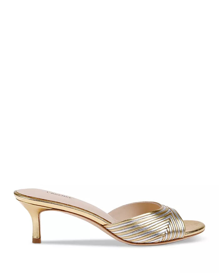 L’agence - Chamonix Sandal - Gold/Silver